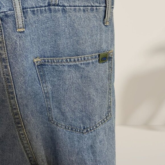 Vintage 90's Grass Roots Denim Sleeveless Jumpsuit - Picture 5 of 9